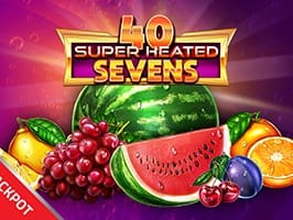 40 Super Heated Sevens Jackpot